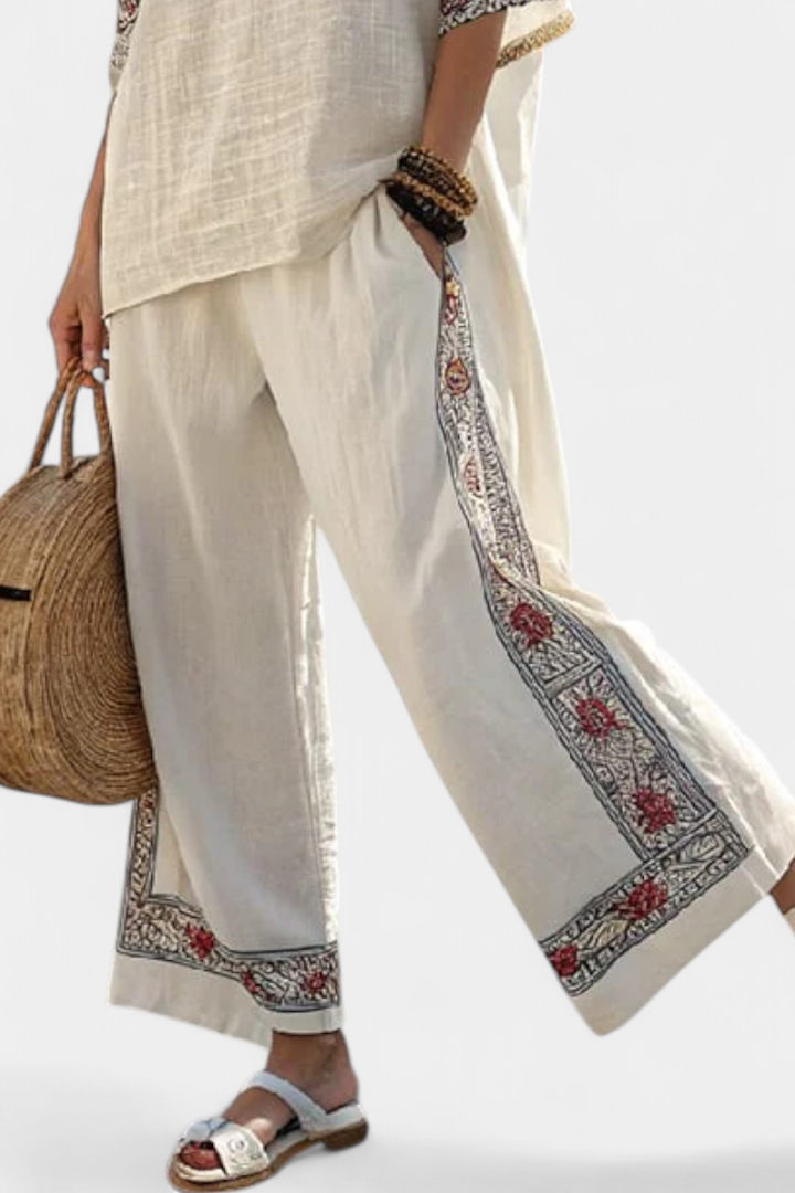 Te - Vævet Sommeroutfit