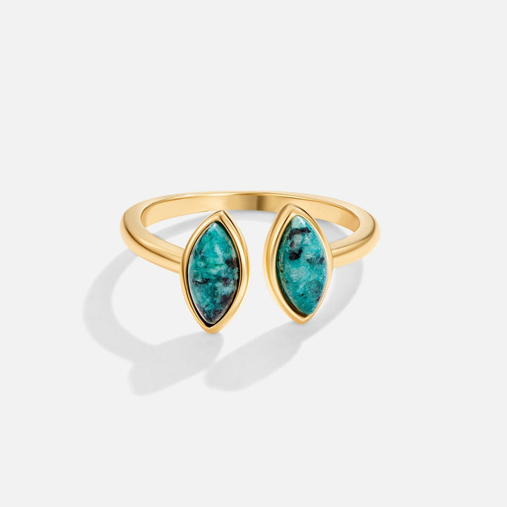 Elegant grøn ring