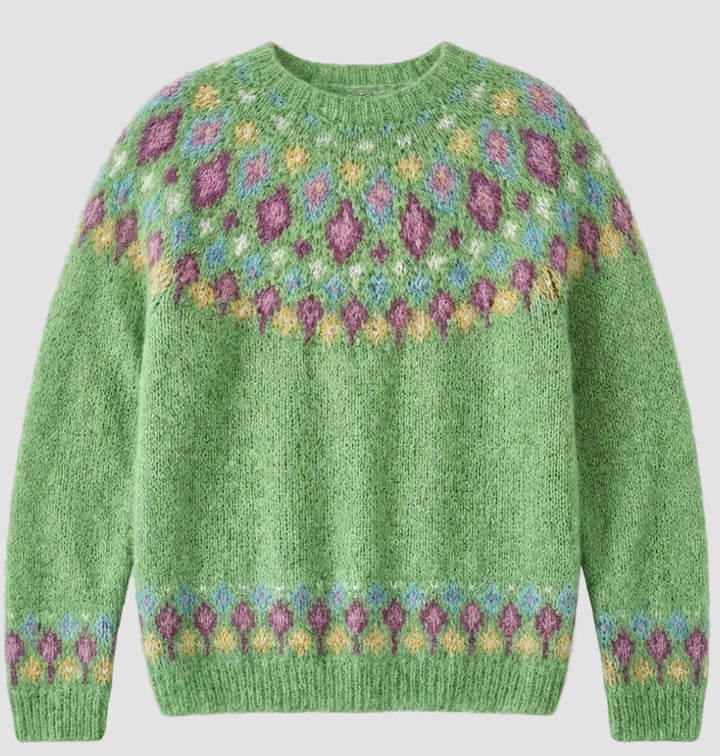 Paige | Grovstrikket sweater