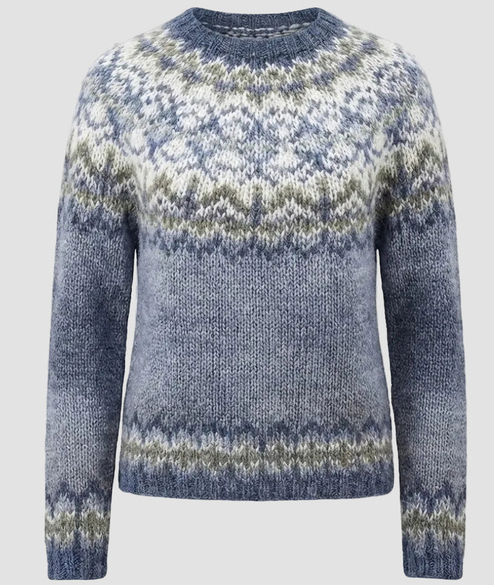 Genevieve | Varm sweater i klassisk stof